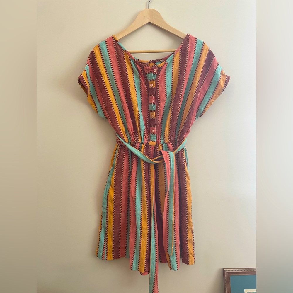 Ace & Jig weekend romper in pinwheel size small